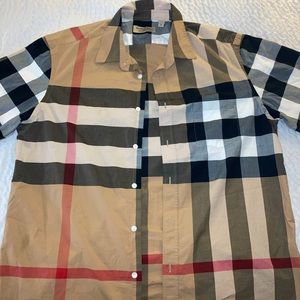 Mens authentic XXL Burberry short sleeve